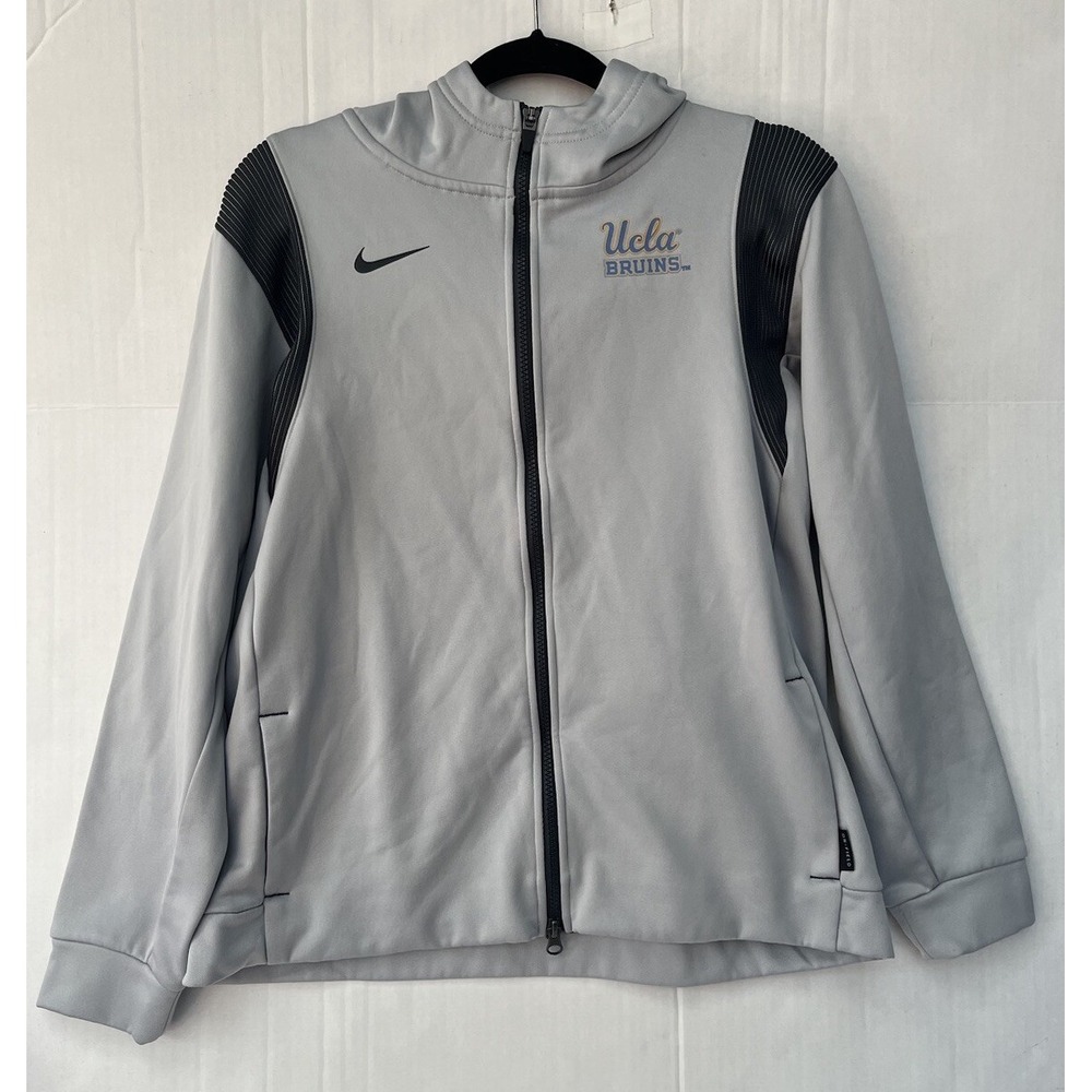 UCLA Bruins Hoodie Mens XL Gray Therma Fit Pullover Sports Logo Preowned